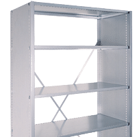 Shelves for warehouses and offices