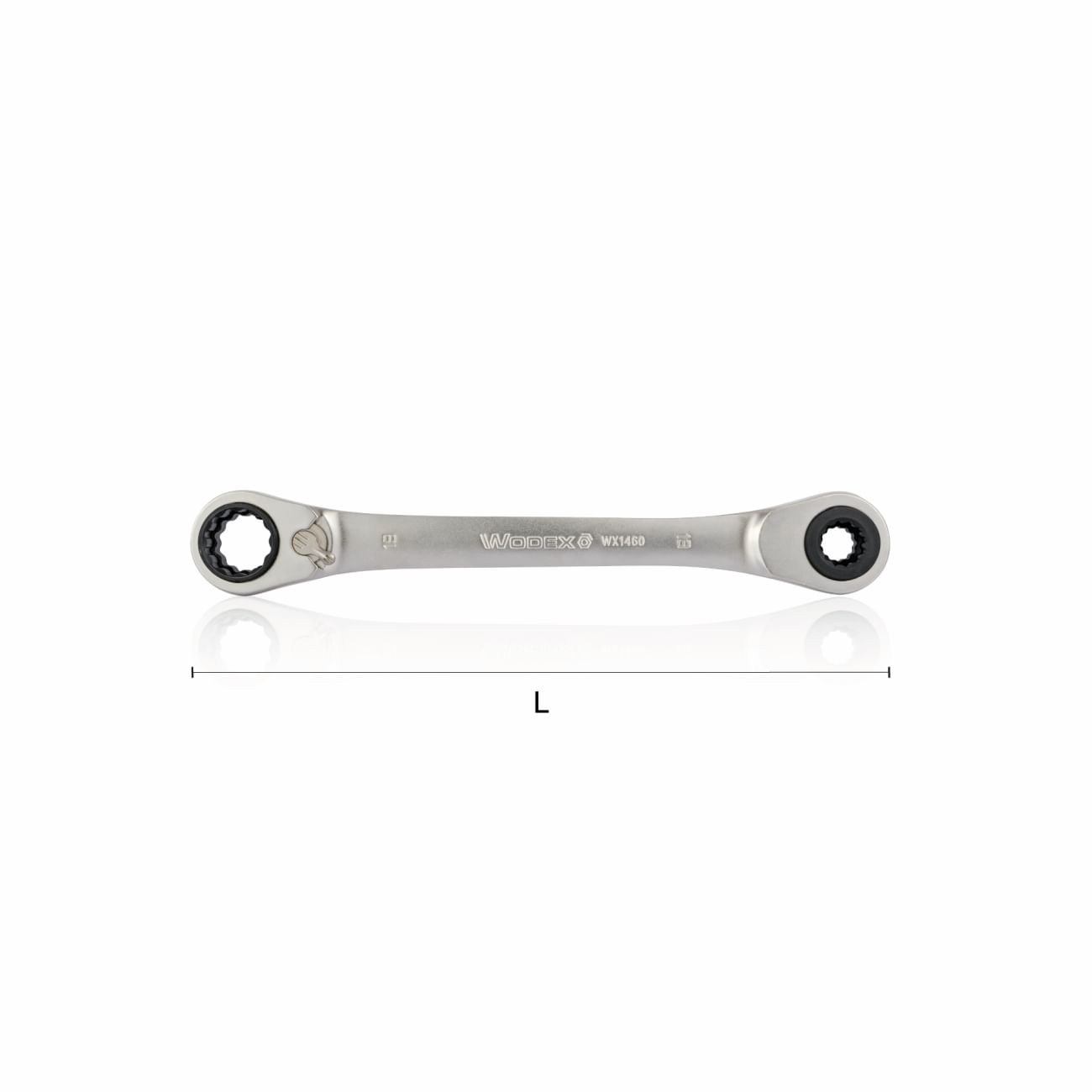 Llave de carraca reversible 4 en 1 WX1460 WODEX