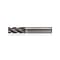Solid carbide end mill 4 - 12 mm 4 flute helical cutter with radiused edge STANDARD N KERFOLG