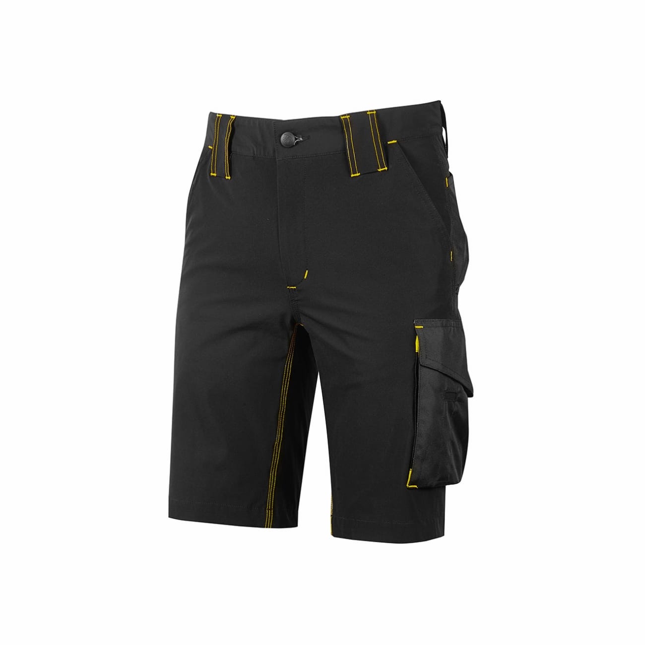 Water-repellent and breathable slim fit stretch bermuda shorts MERCURY U-POWER