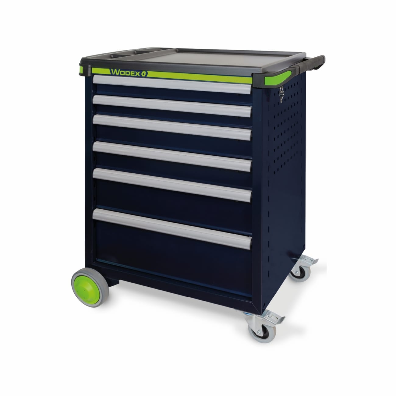 Carros portaherramientas con encimera de ABS WODEX WX9421/B6
