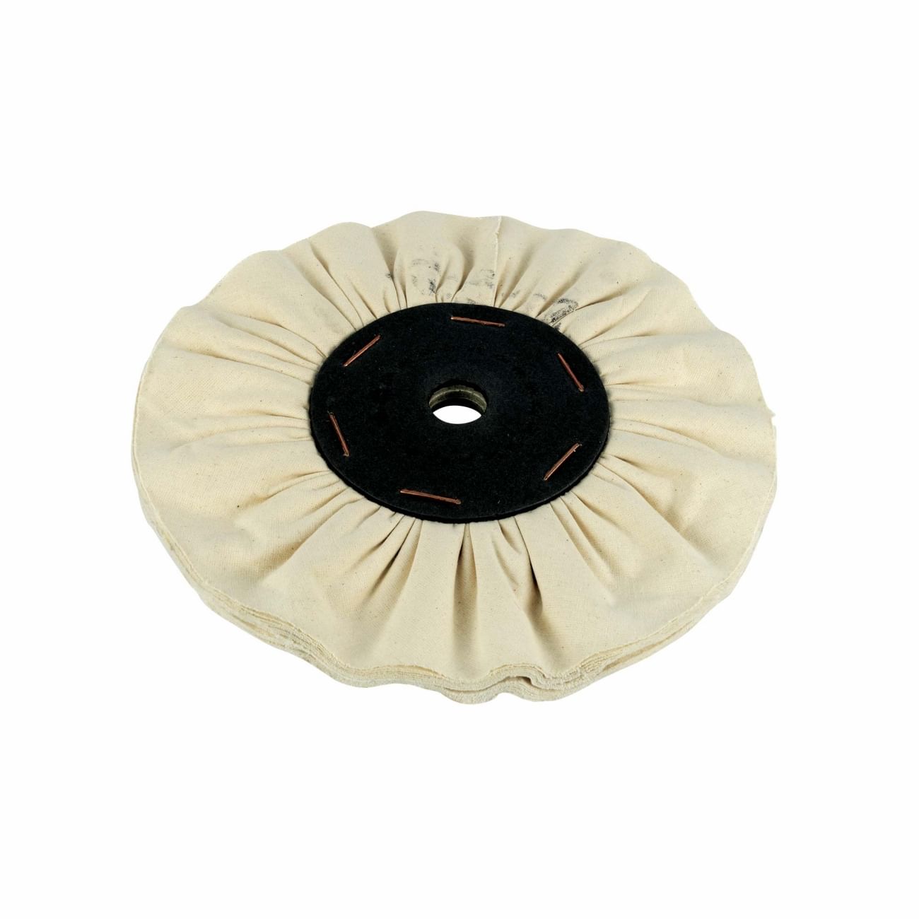 Ventilated cotton polishing discs