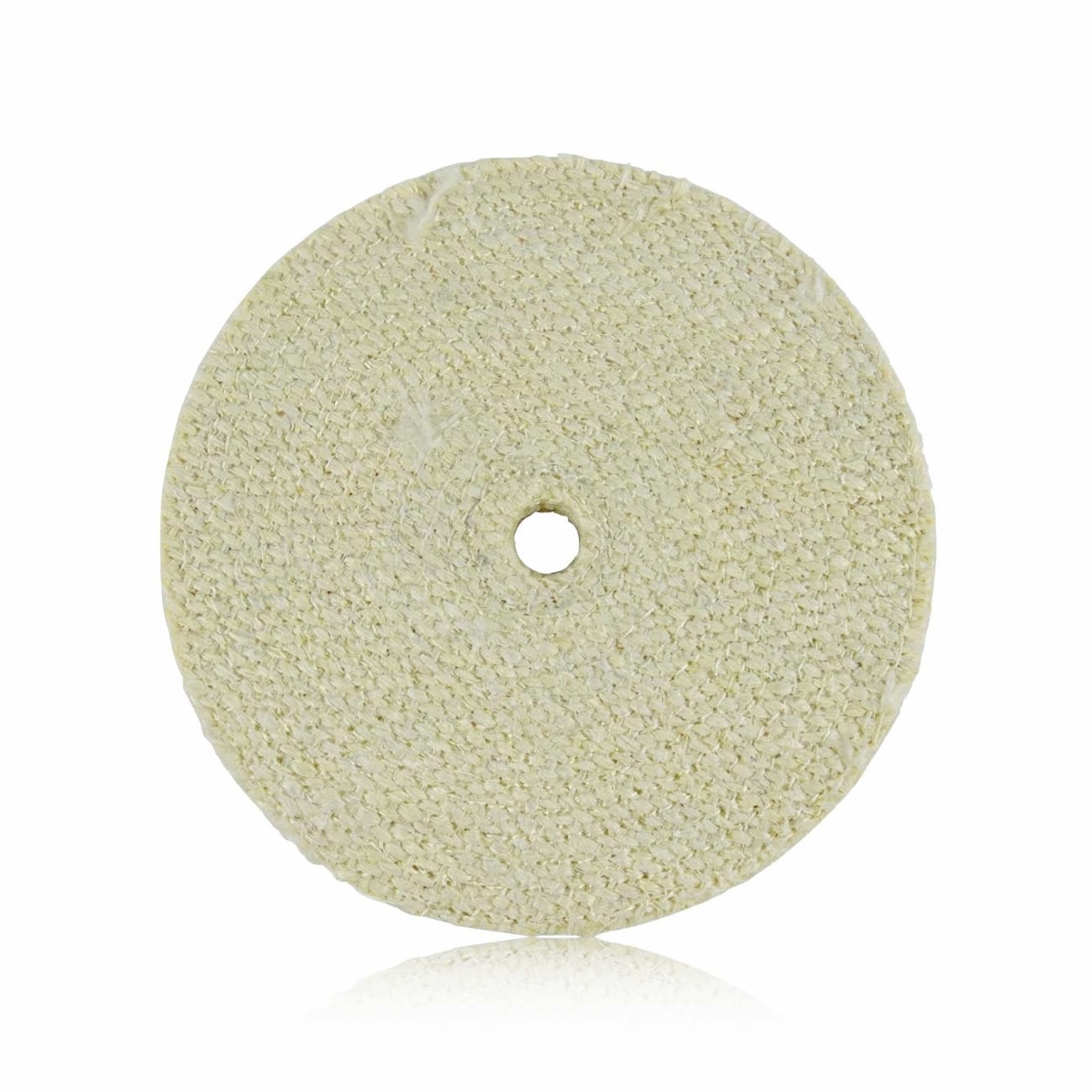Stitched SISAL mops for cleaning metals