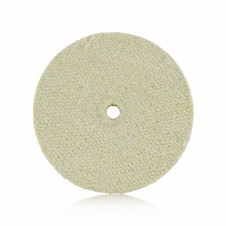 Stitched SISAL mops for cleaning metals