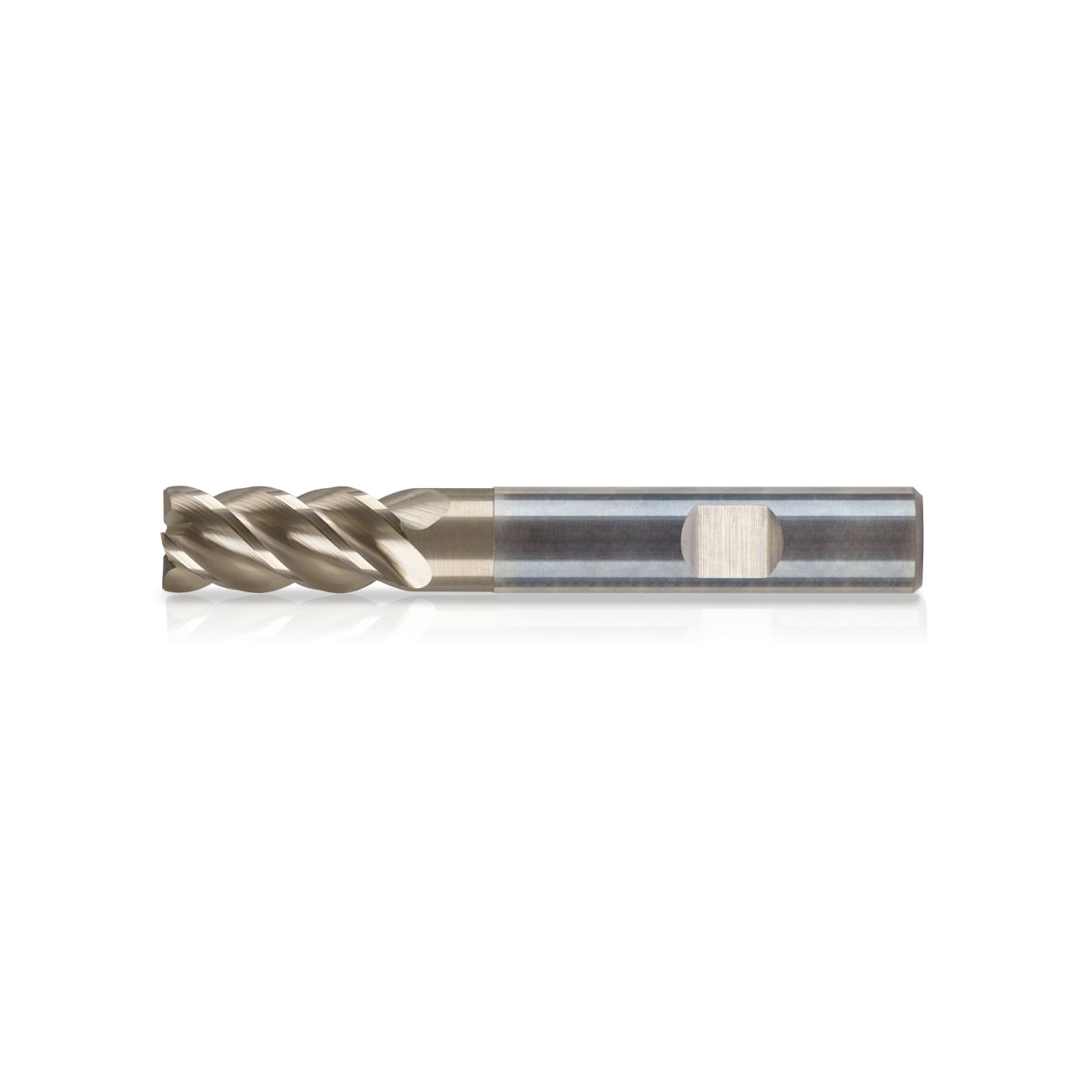 Solid carbide end mill 3 - 20 mm 4 flute helical cutter with chamfered edge UNIVERSAL KERFOLG
