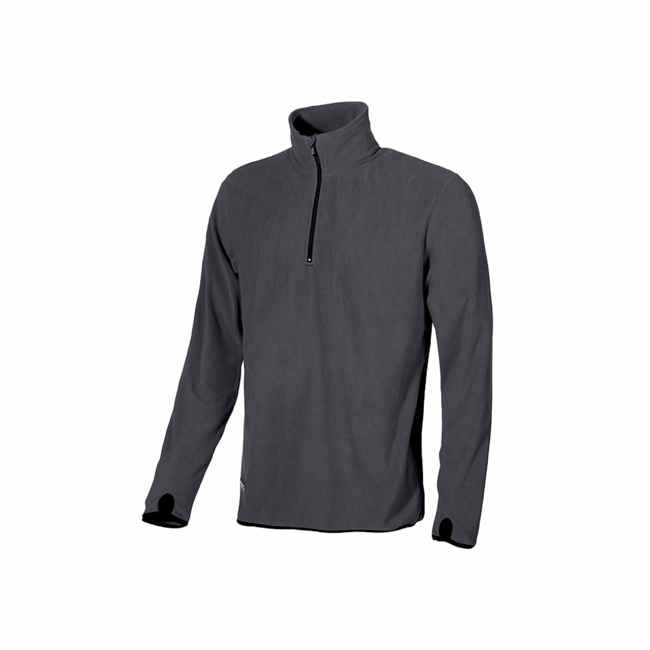 Microfleece work jersey with half zip and thumb hole ARTIC U-POWER