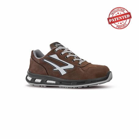 Atmungsaktiver und bequemer Sicherheitshalbschuh aus Nubuk TIKI s ESD U-POWER