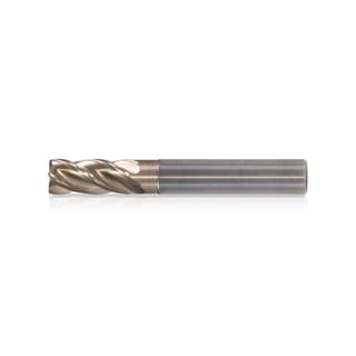 Solid carbide end mill 4 - 16 mm 4 cutting edges standard variable helix 35°/38° rake 13° radius UNIVERSAL KERFOLG