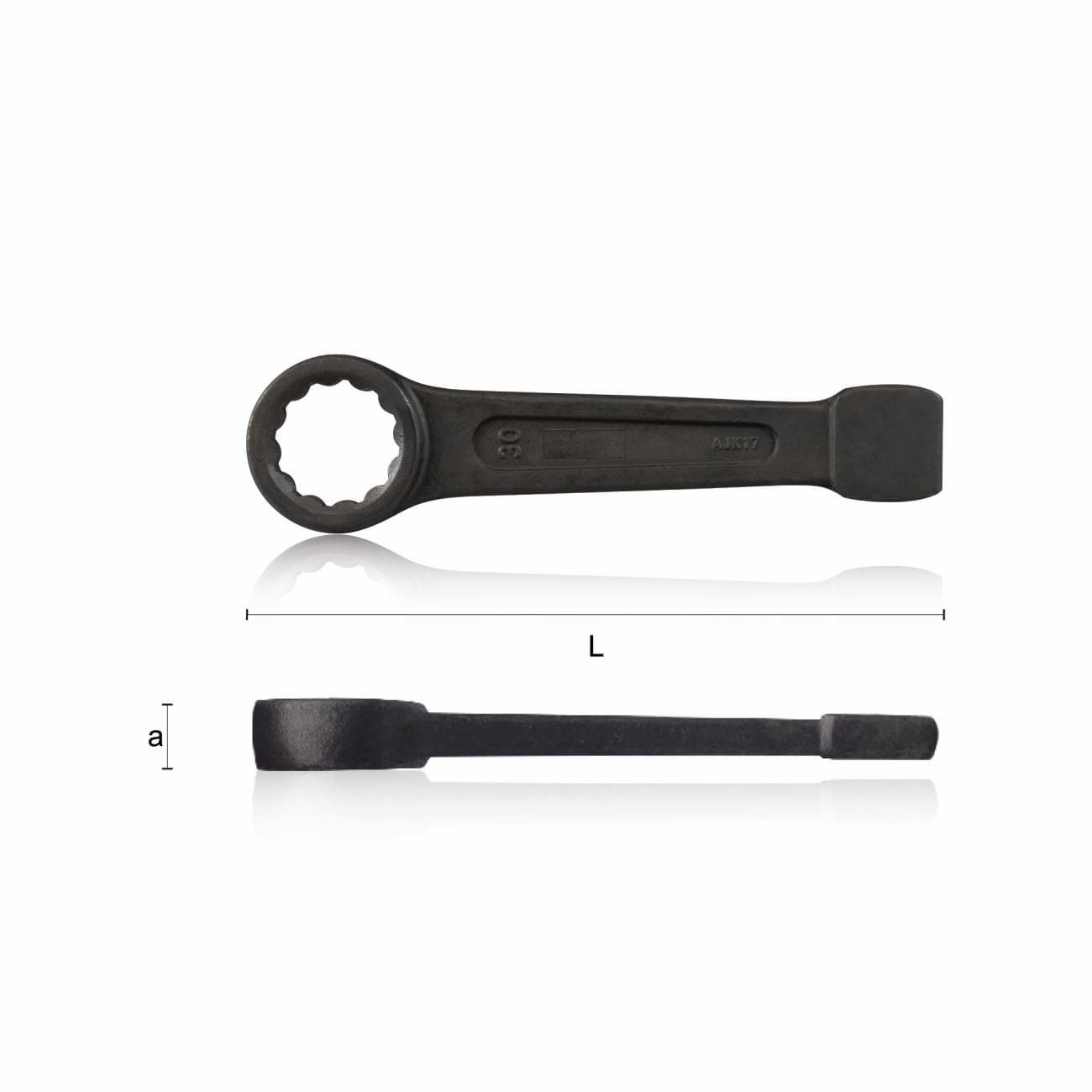 Heavy Duty ring wrenches WX1682 WODEX