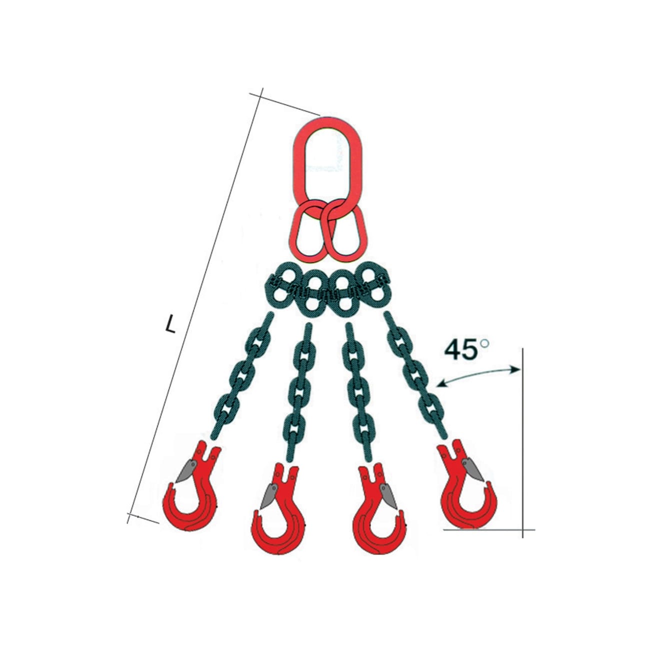 Pendenti con catena M7450 B-HANDLING