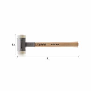 Mazos antirrebote supercraft HALDER TOOLS EH 3366