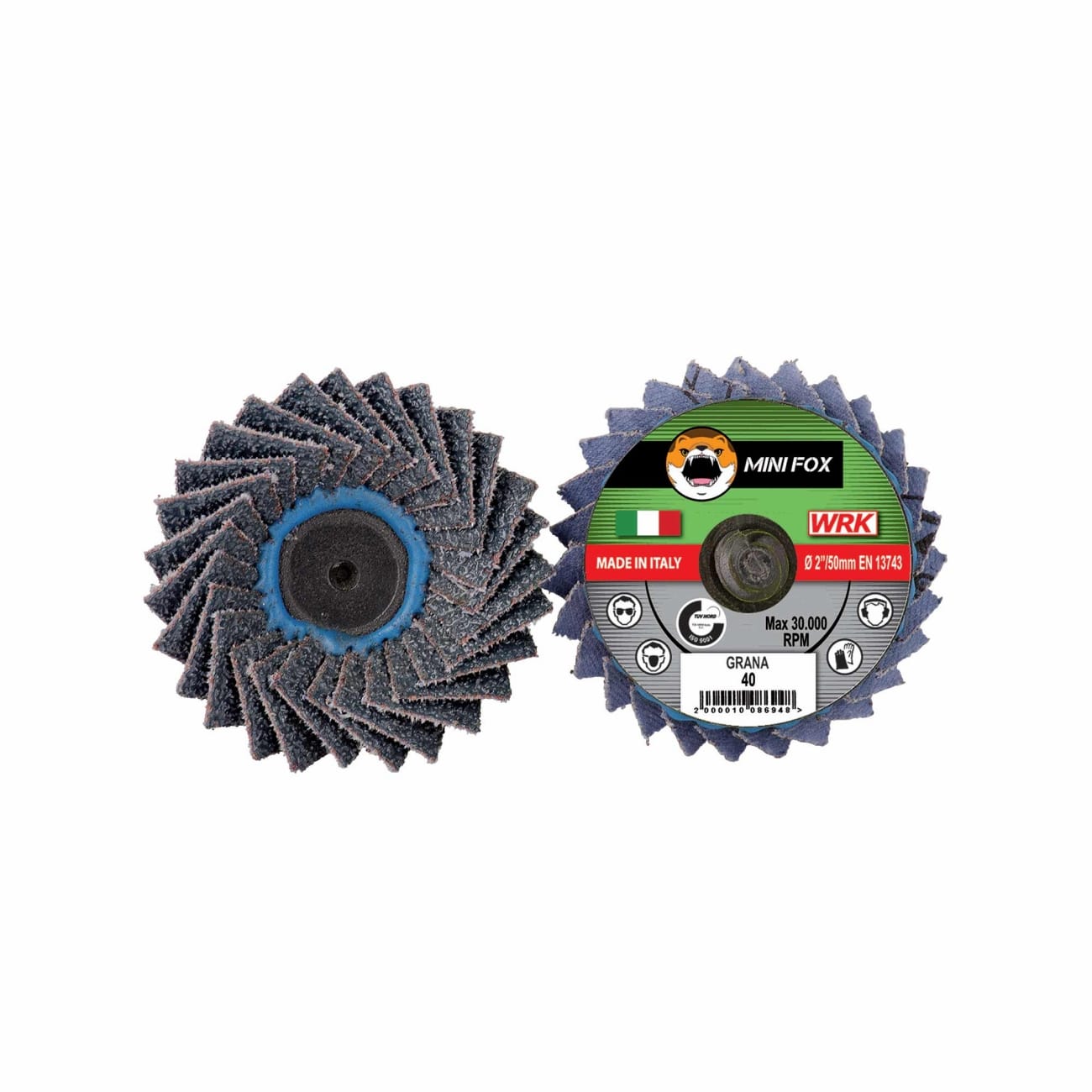 Dischi lamellari morbidi WRK MINI FOX