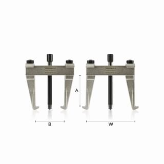 Mechanical two-jaw extractors with quick-release lock WX5905 WODEX