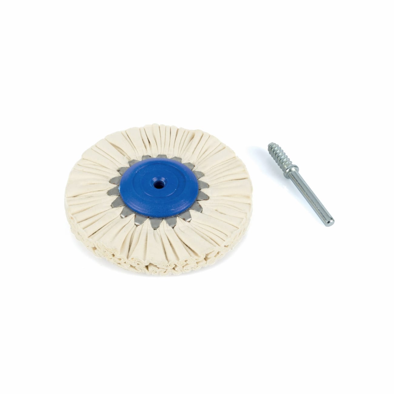 Shank mounted ventilated cotton discs