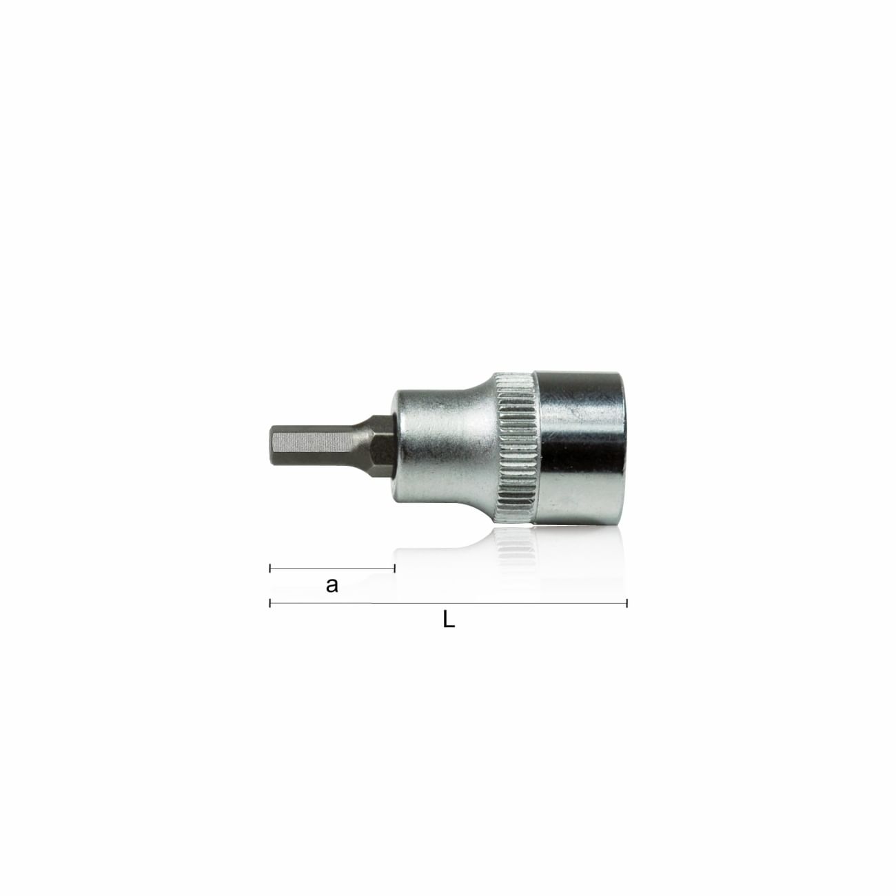 Socket wrench 1/4" for hexagon socket screws WRK