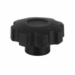 Lobe knobs 6 lobes in technopolymer female thread WRK