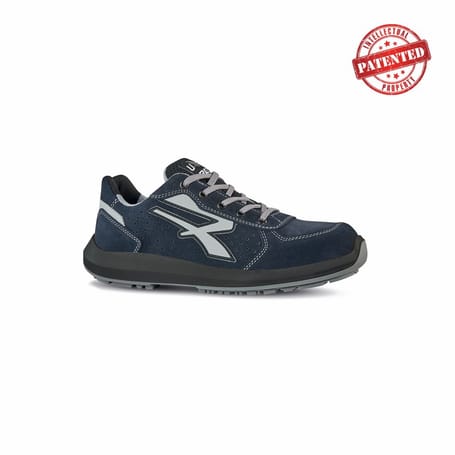 Atmungsaktiver Wildleder-Sicherheitshalbschuh NASH s ESD U-POWER