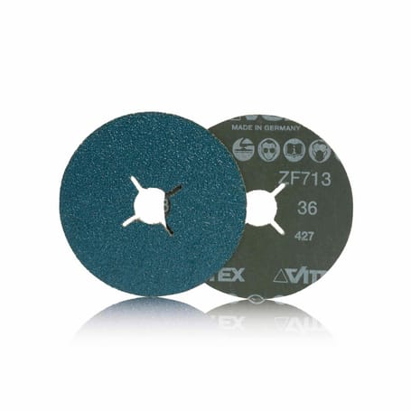 Abrasive discs in zirconia fiber VSM ZF713 VSM