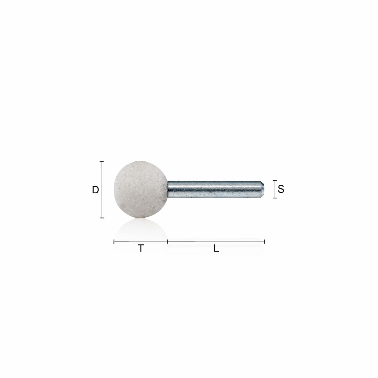 Vitrified grinding wheel with shank WX6974 WODEX