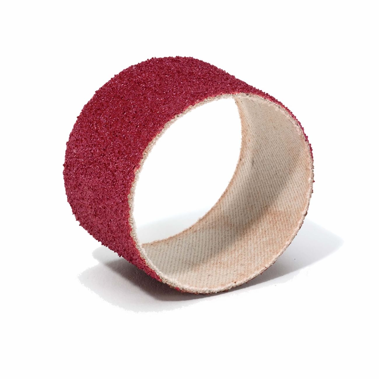 Abrasive spiral bands in ceramic WRK