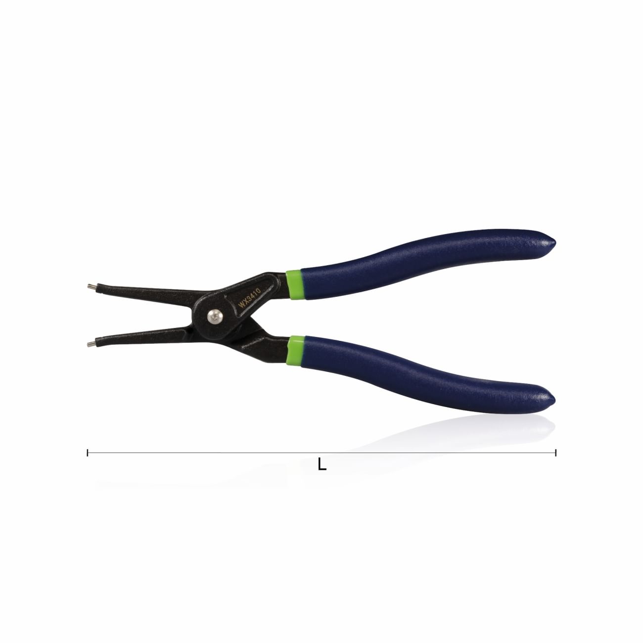 Straight nose pliers for external circlips WODEX WX3410