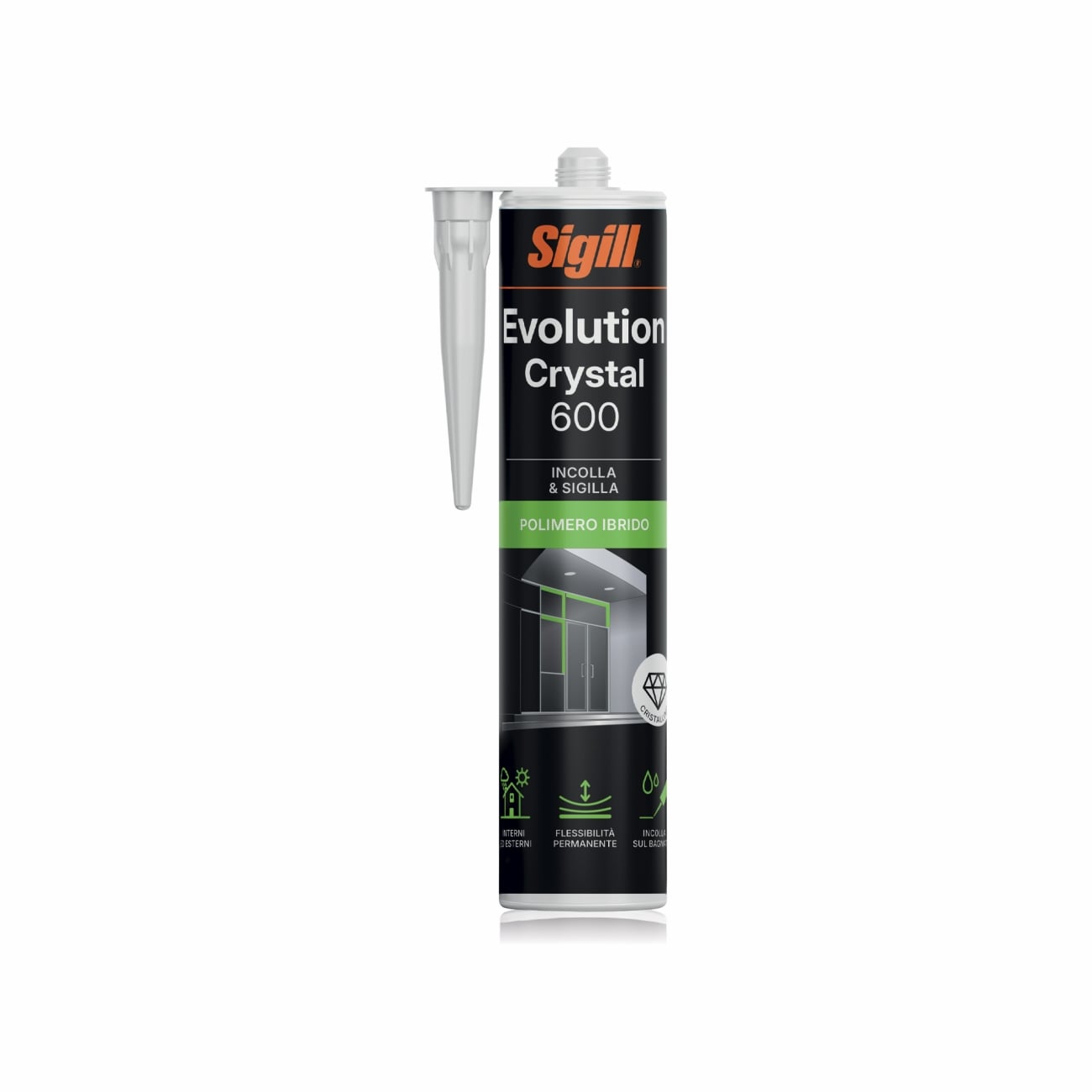 Sealant based on modified silane polymers CRYSTAL 600 SIGILL