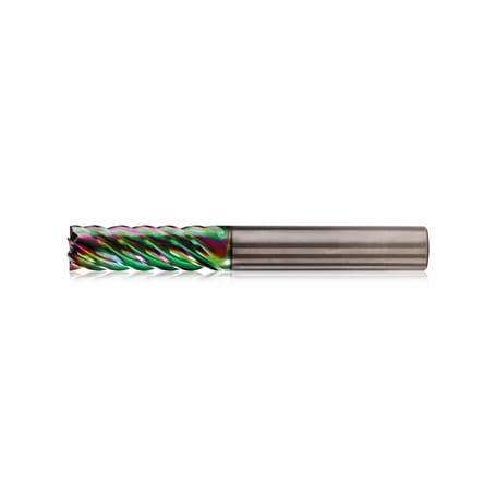 VHM-Fräser 8 - 20 mm 6 Schneiden langer variabler Drallwinkel 43°/45° Spanwinkel 13° scharfkantig POWER KERFOLG