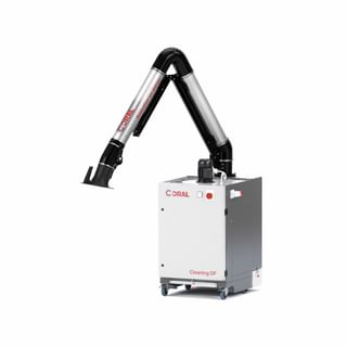 Aspiratori carrellati per fumi di saldatura CORAL CLEANING DF-2