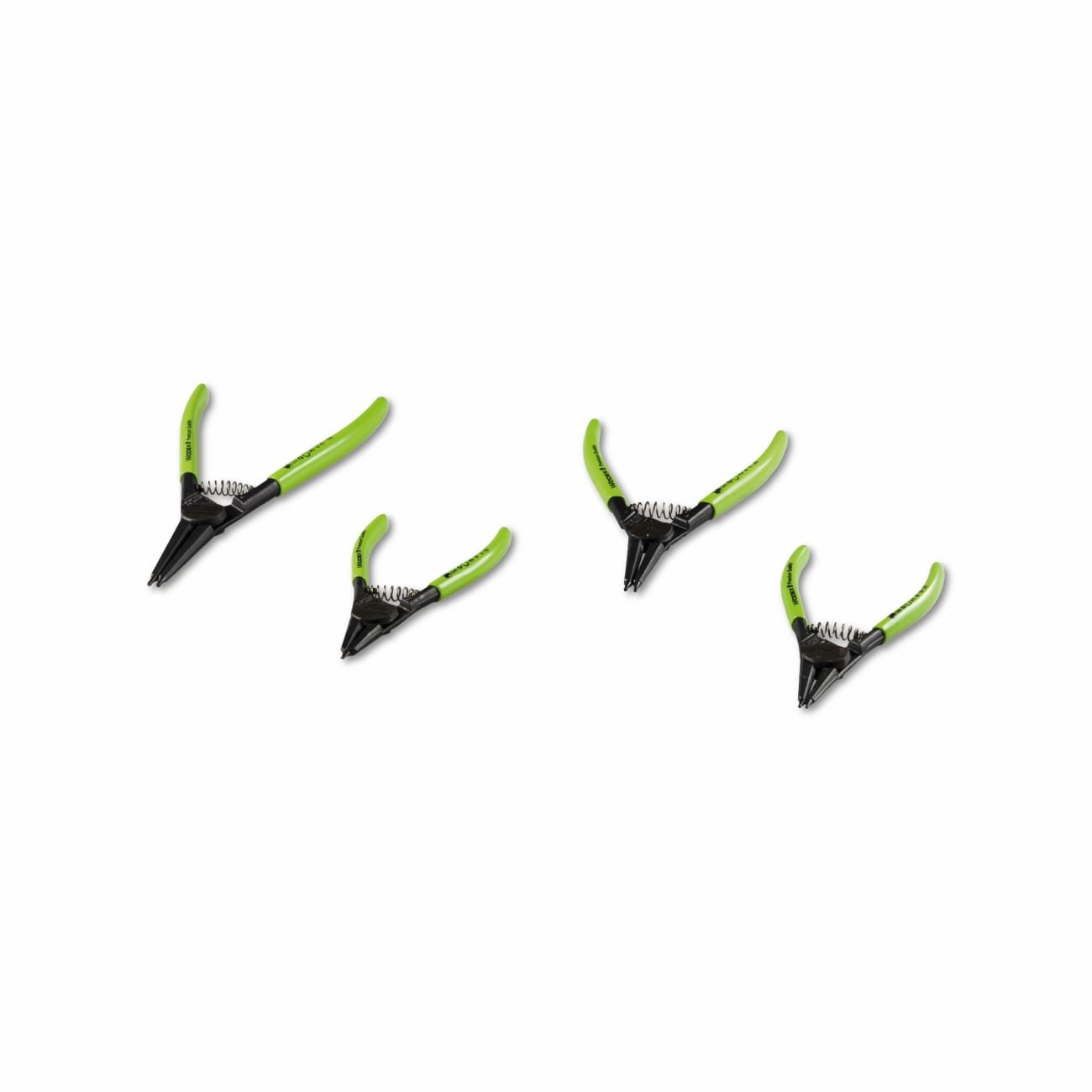 Set of straight nose pliers for external circlips WODEX WX3412/S4