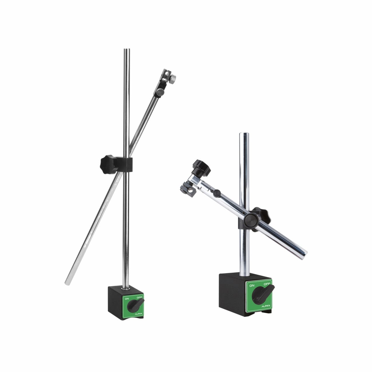 Key activated dial gauge holder, 490 mm extension ALPA CD022