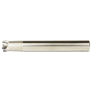 Square shouldering end mills with single side inserts and cylindrical shank KERFOLG WALL