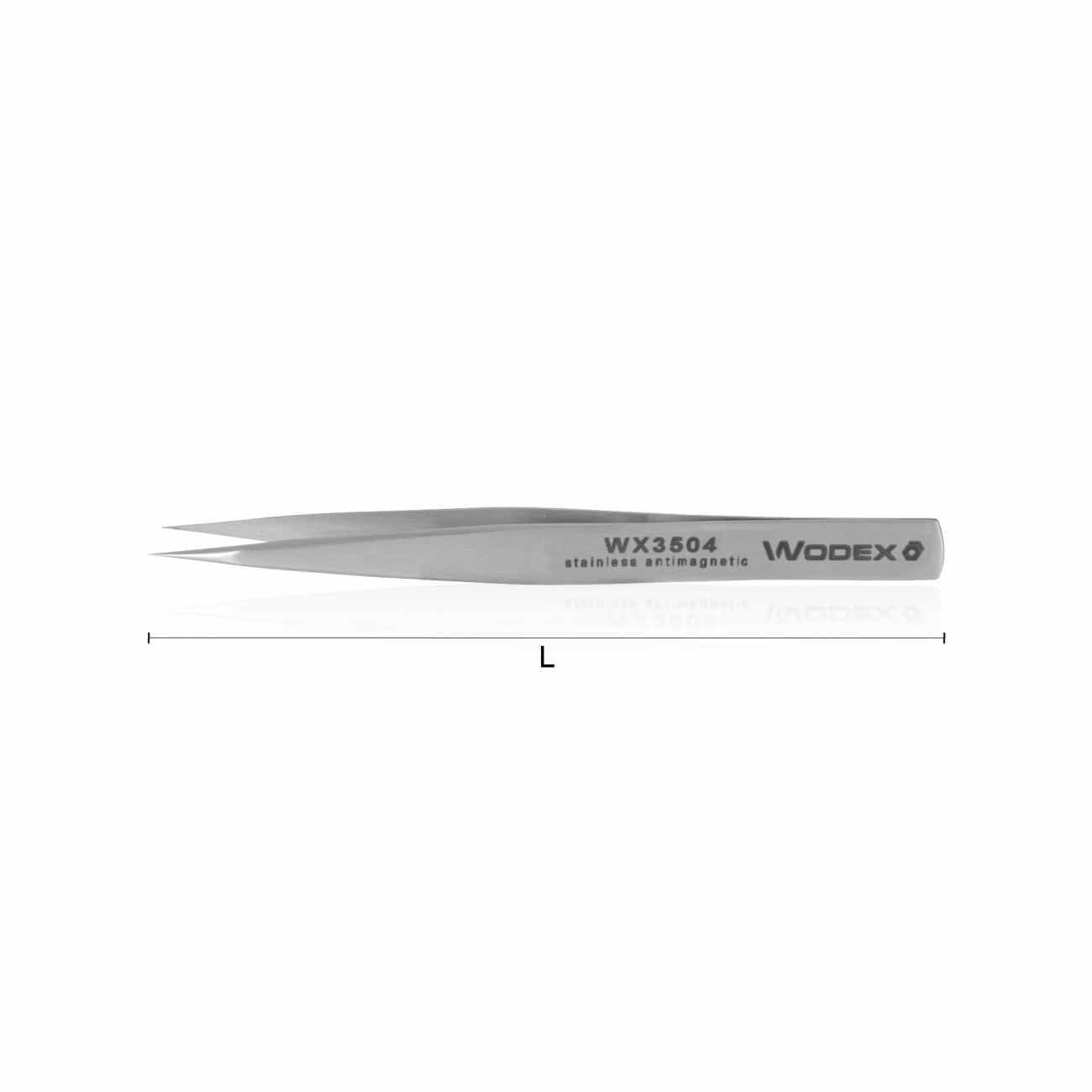 Tweezers spring bar in stainless steel WODEX WX3504