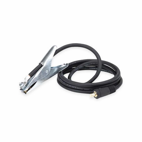 Earth clamp kit with assembled cable