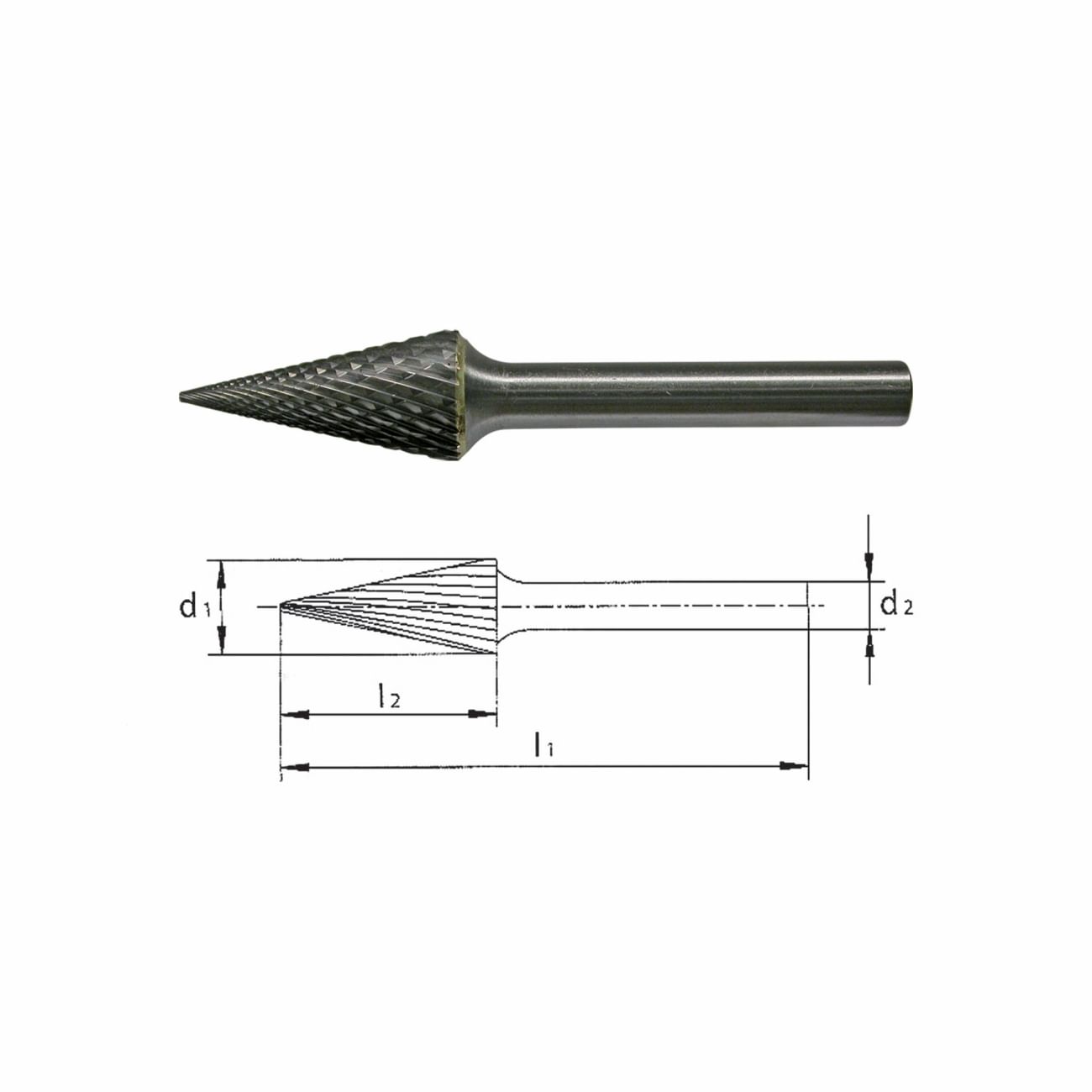 Frese rotative in metallo duro PFERD SKM