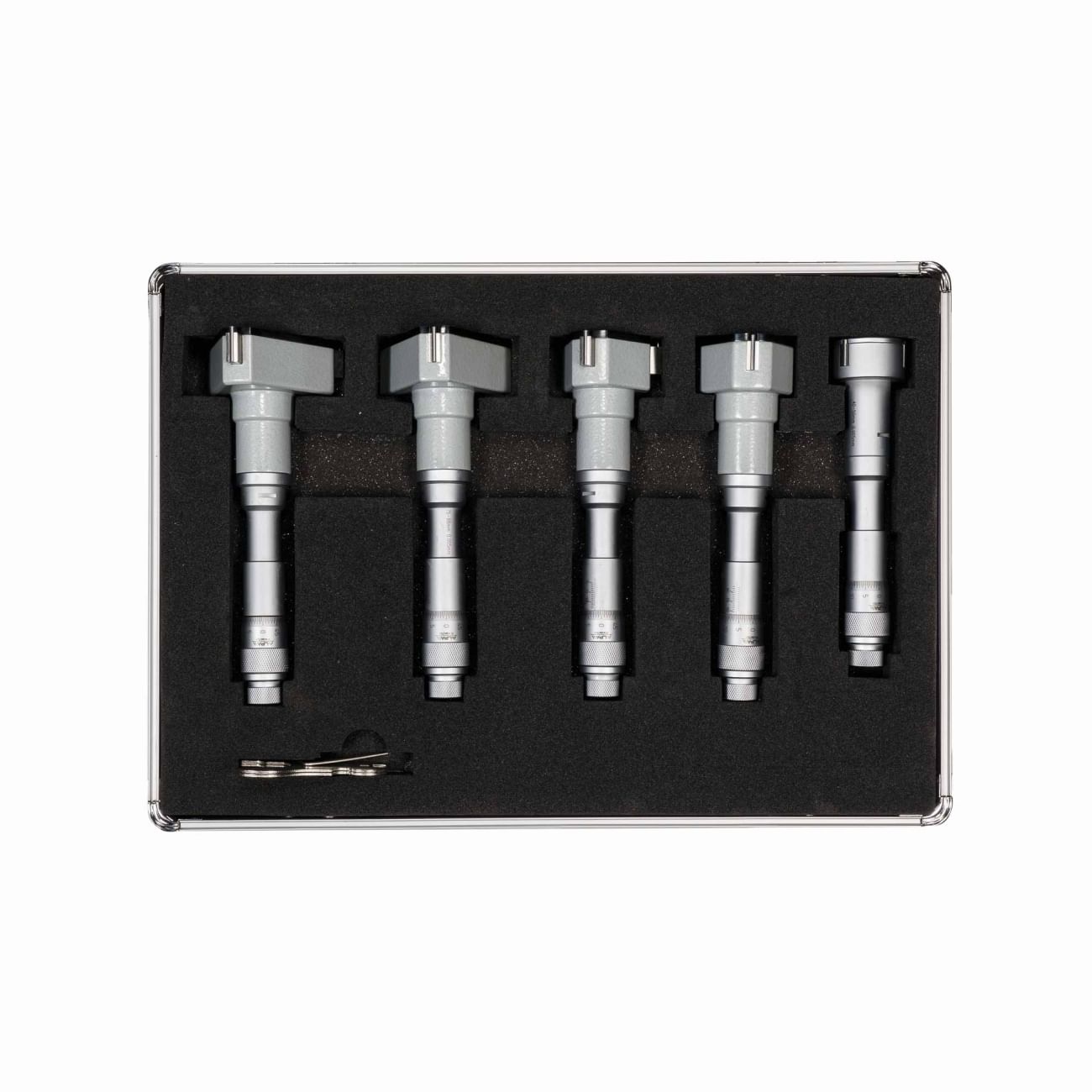 Three-point micrometer for internal measurements sold in sets ALPA BB272