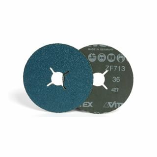Dischi abrasivi in fibra allo zirconio VSM ZF713