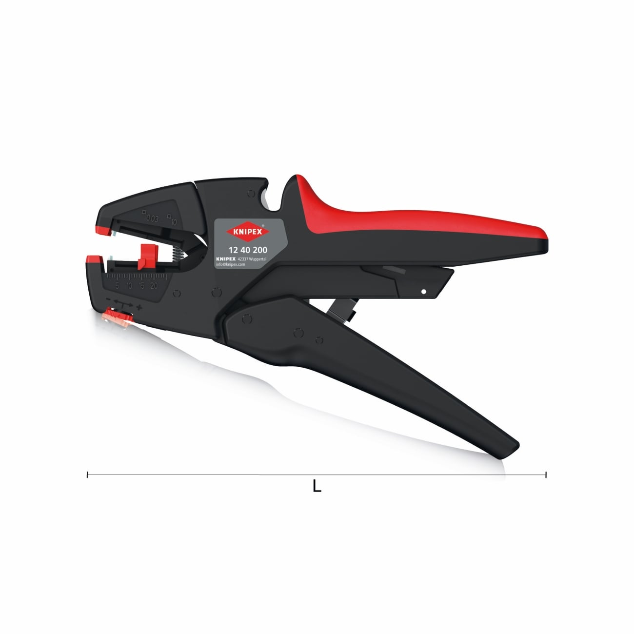 Automatyczne szczypce do odizolowywania przewodów 12 40 200 EvoStrip KNIPEX