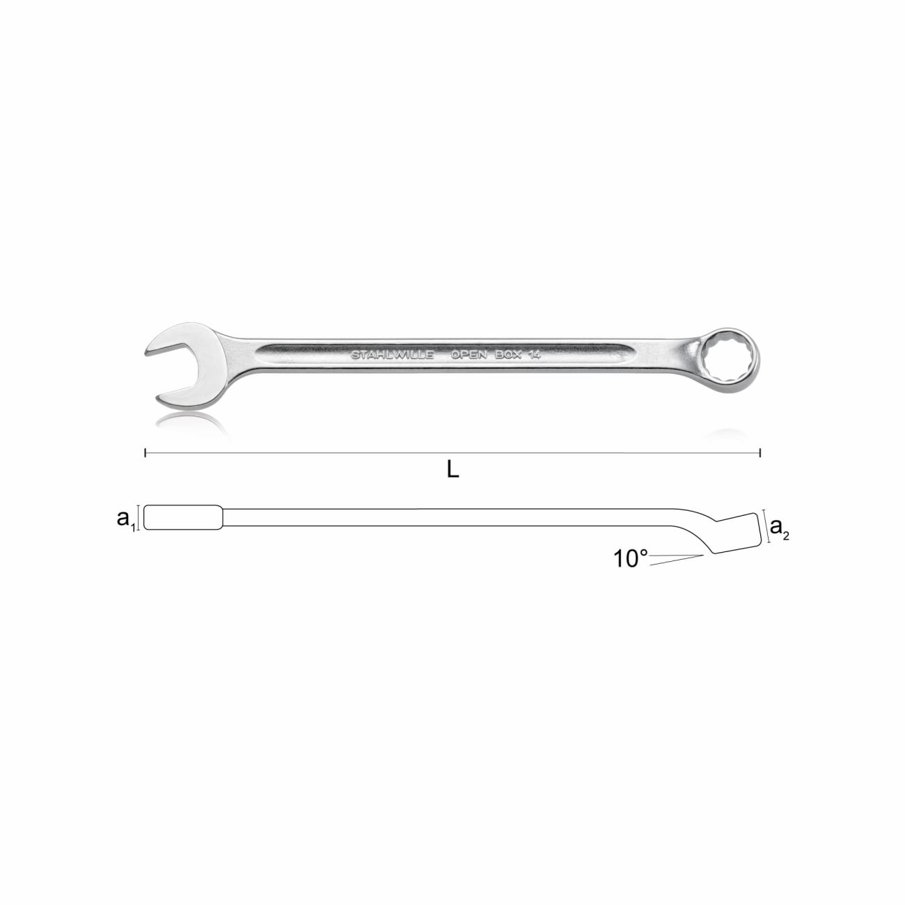 Long combination wrenches 14 STAHLWILLE