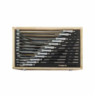 Kit of analogue micrometers for external measurements ALPA BB020