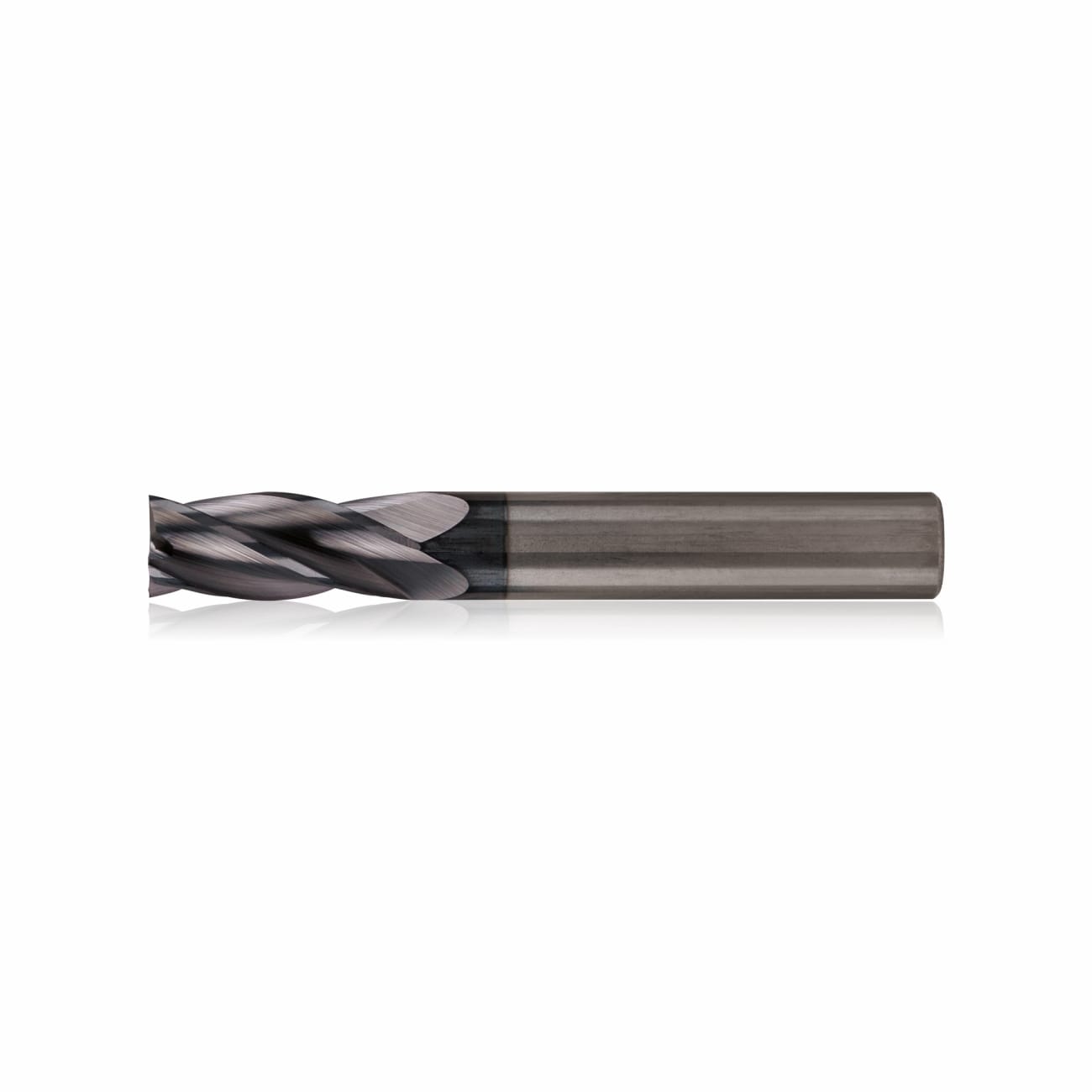Solid carbide end mill 2 - 20 mm 4 cutting edges helix with sharp edge STANDARD N KERFOLG