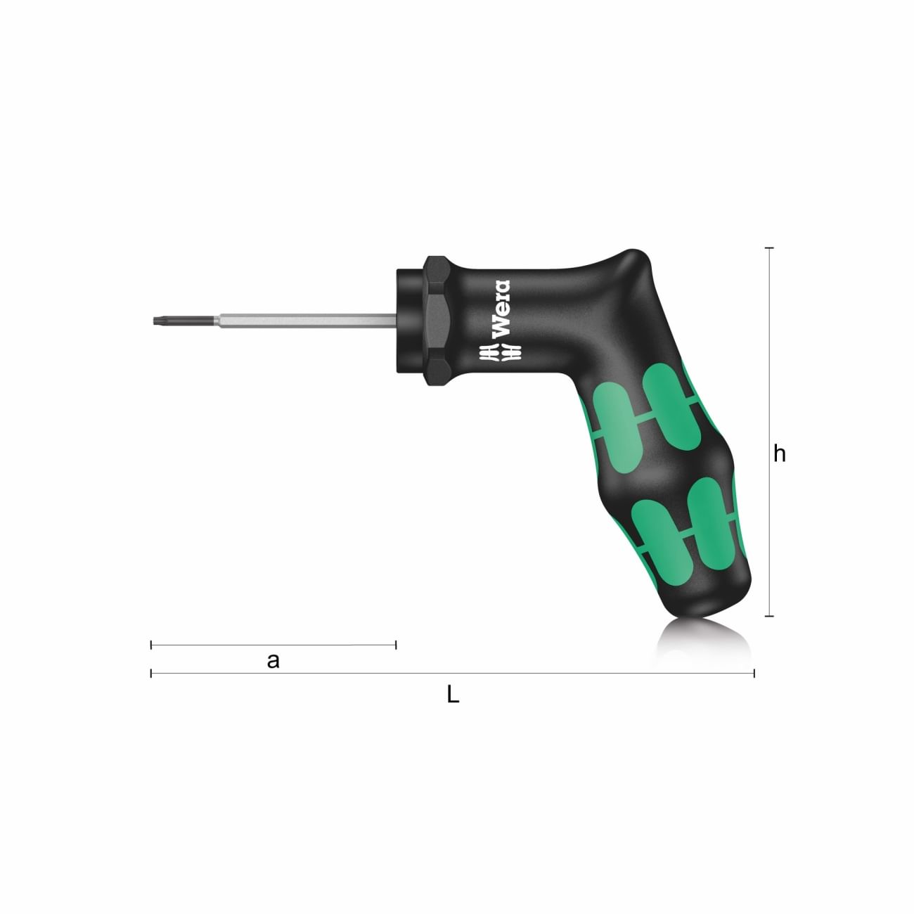 Indicatori di coppia preimpostati per viti Torx WERA 300 TX