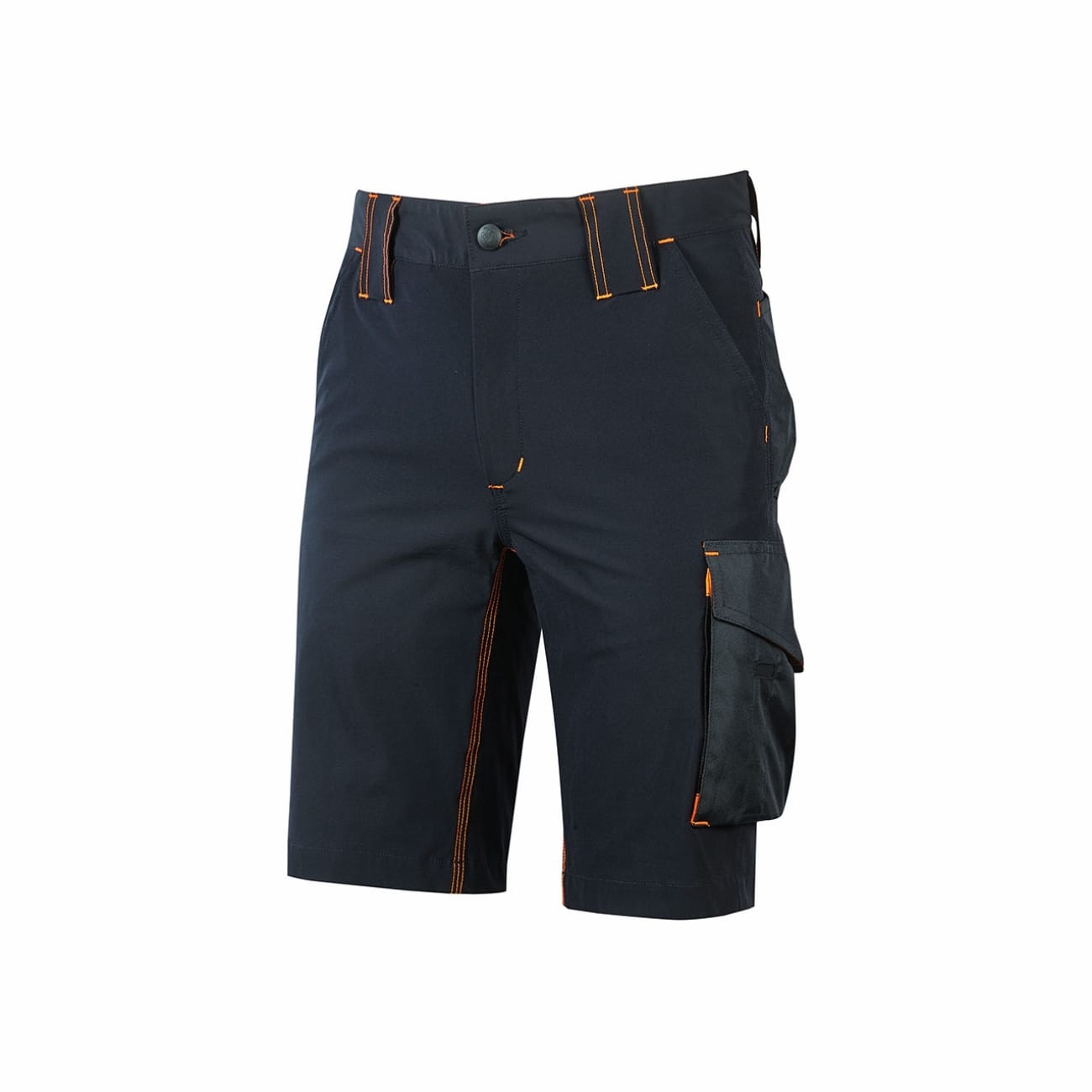 Water-repellent stretch bermuda shorts with multifunctional pockets MERCURY U-POWER