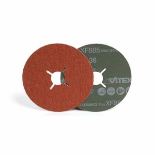 Dischi abrasivi in fibra ceramici additivati VSM XF885