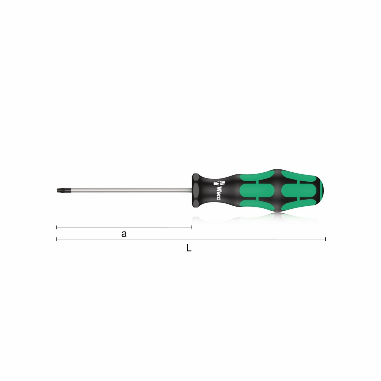 Screwdrivers for Tamper Torx screws WERA 367 TORX BO
