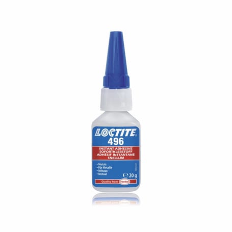 Adhesivo de cianoacrilato instantáneo metílico 496 LOCTITE