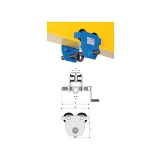 Wózki do wciągarek ręcznych