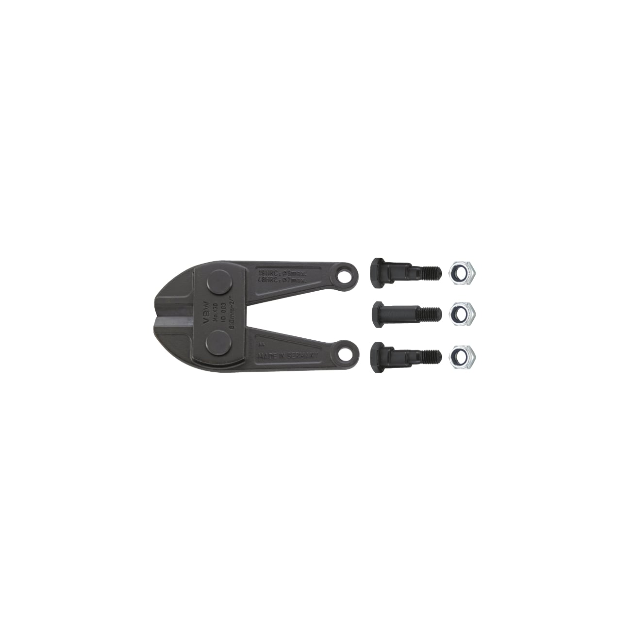 Głowice tnące wymienne do nożyc, do śrub VBW UNIBOLT 430