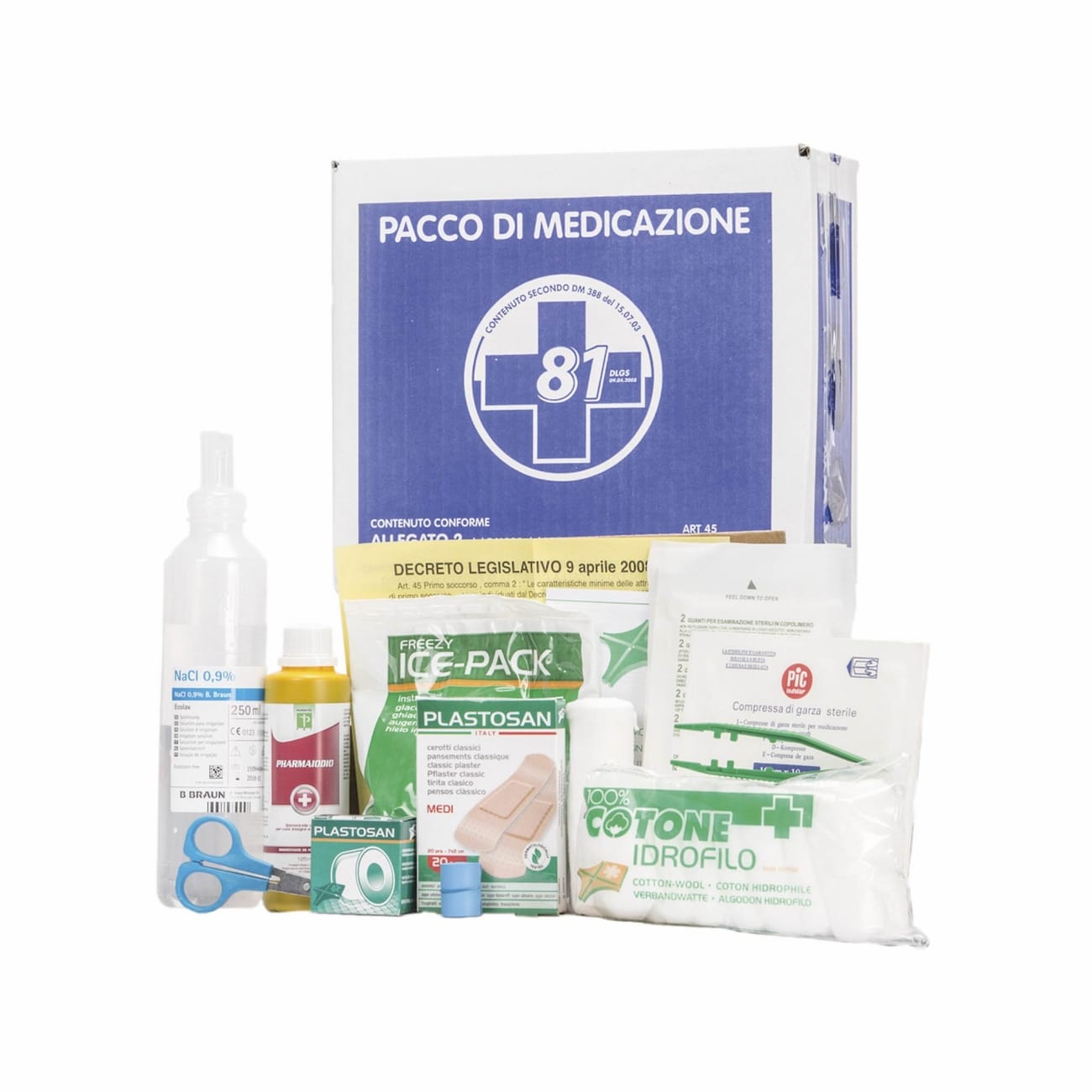 Pacco di medicazione basic