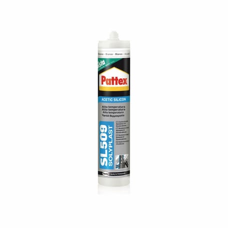 Acetic silicone sealants heat resistand PATTEX SL 509