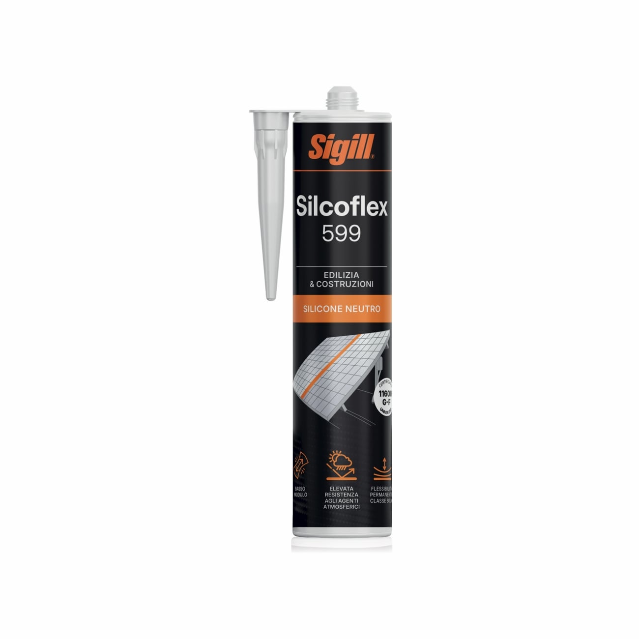 Neutrales Silikondichtmittel SILCOFLEX 599 SIGILL
